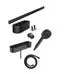 Hansgrohe-HG-Bundle-WallStoris-105-3jet-Brausethermosstat-700-mattschwarz-24250670 gallery number 1